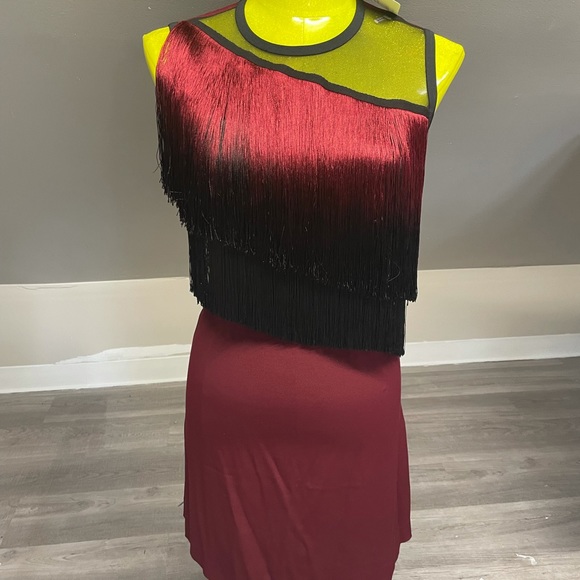 Sandro Paris NWT Fringe Mini Dress 😍💯 - Picture 2 of 7